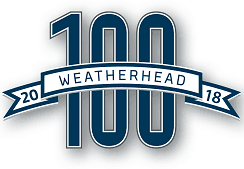 Weatherhead 100 2018 logo