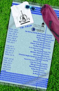 Simple Summer Nights concert calendar 2019