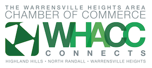The Warrensville Heights Area Chamber of Commerce Connects logo