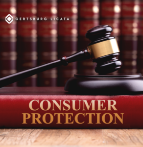 Picture of book with title "Consumer Protection"