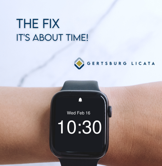 THE FIX – It’s About Time!