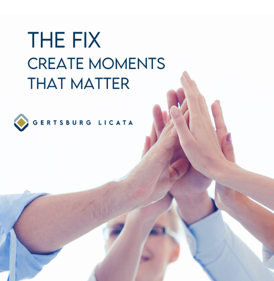 THE FIX – Create Moments That Matter