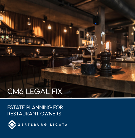 estate planning for restaurant owners
