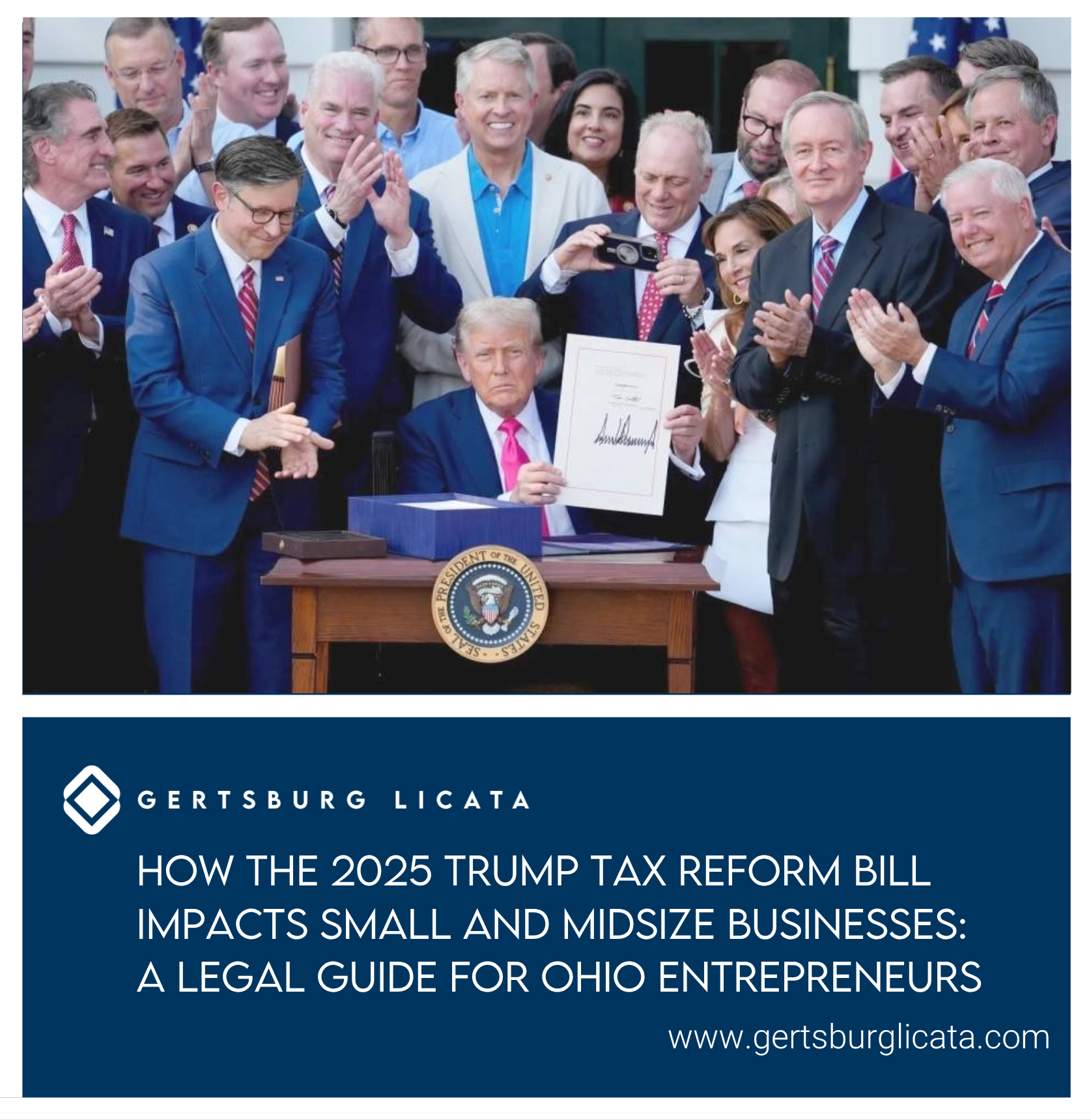How the 2025 Trump Tax Reform Bill Impacts Small and Midsize Businesses: A Legal Guide for Ohio Entrepreneurs