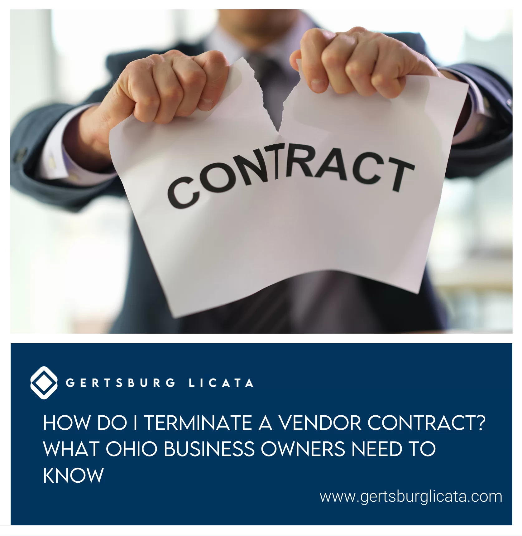 How Do I Terminate a Vendor Contract? What Ohio Business Owners Need to Know
